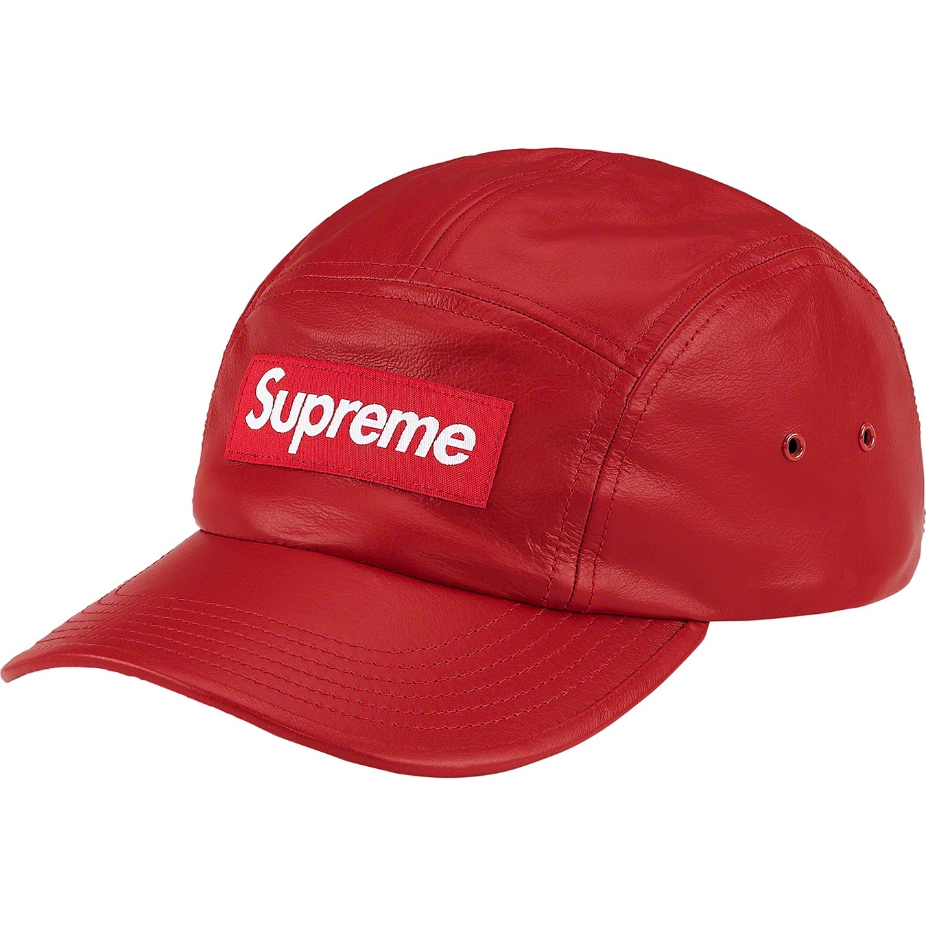 Leather Camp Cap view 4